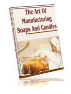 Product picture MANUFACTRING SOAPS AND CANDLES